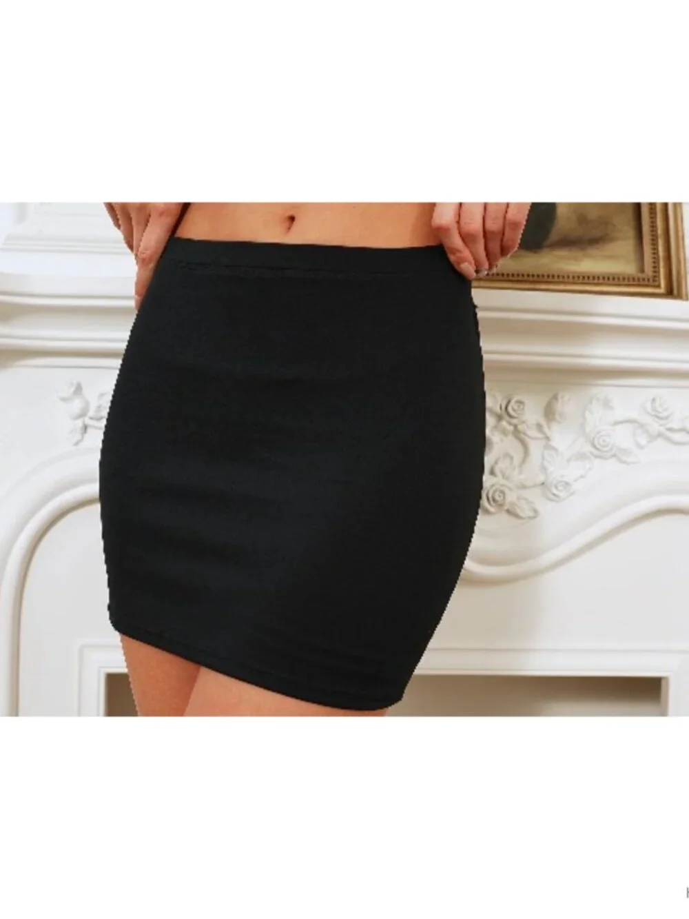 Women's Mini Skort with Built-in Shorts, High Stretch, Y2K Bodycon, Going Out &